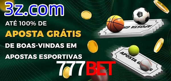 777BET Ate 100% de Aposta Gratis