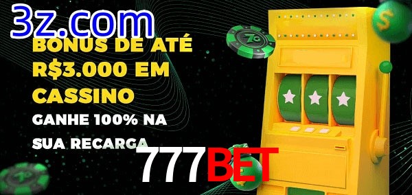 777BET melhor bônus de depósito