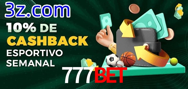 10% de bônus de cashback na 777BET